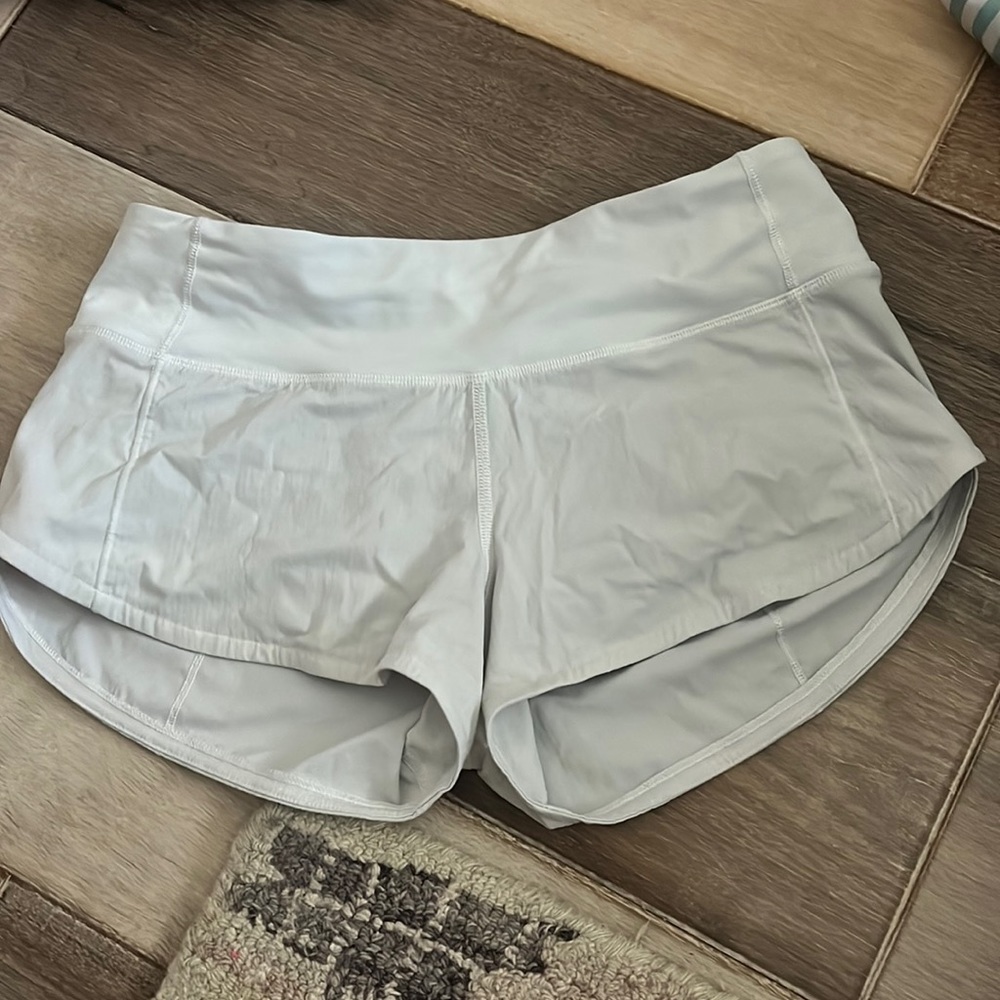 Size 0 lulu lemon speed ups 2.5 inch